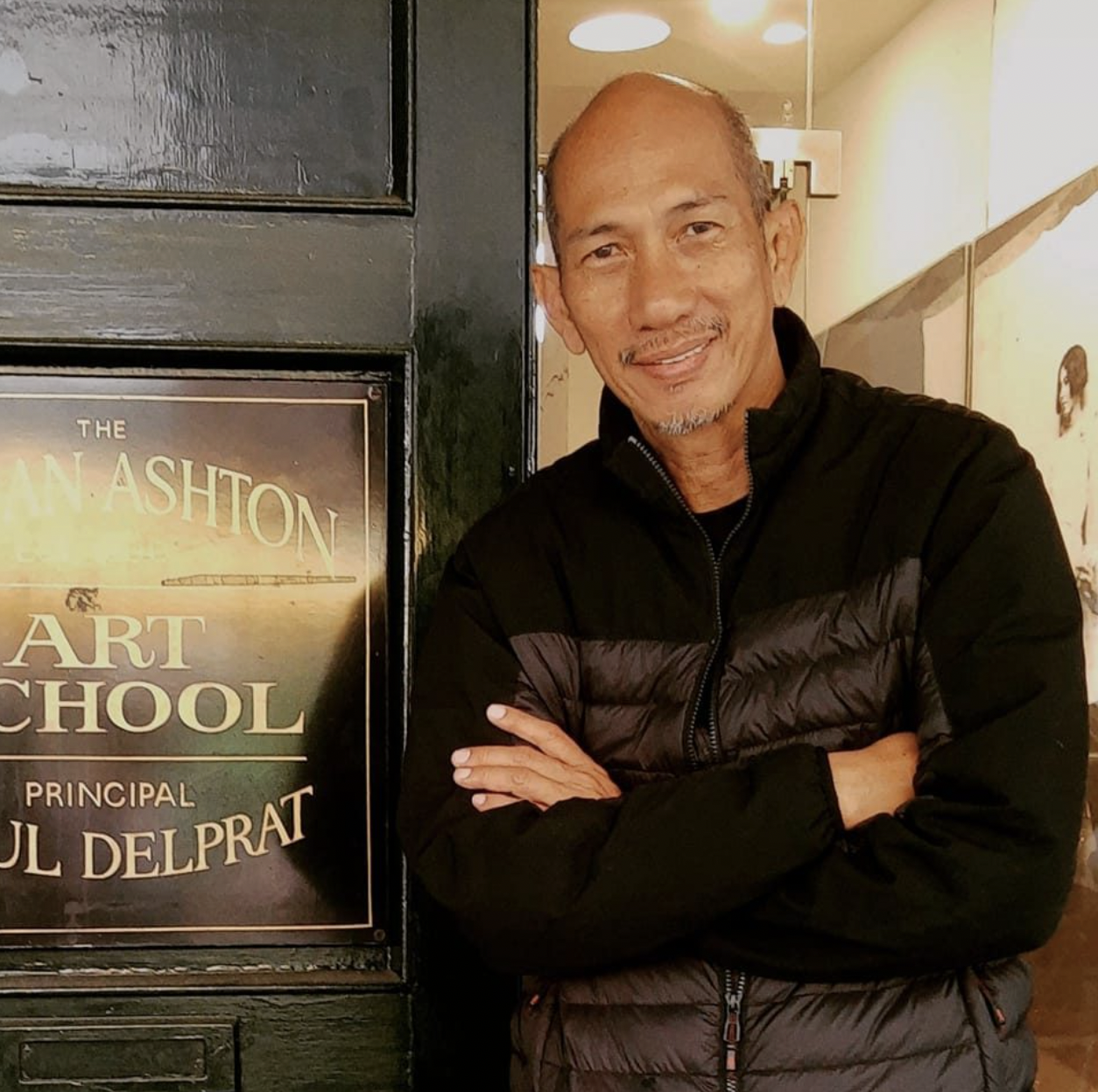 Portrait of artist Troy Silvestre