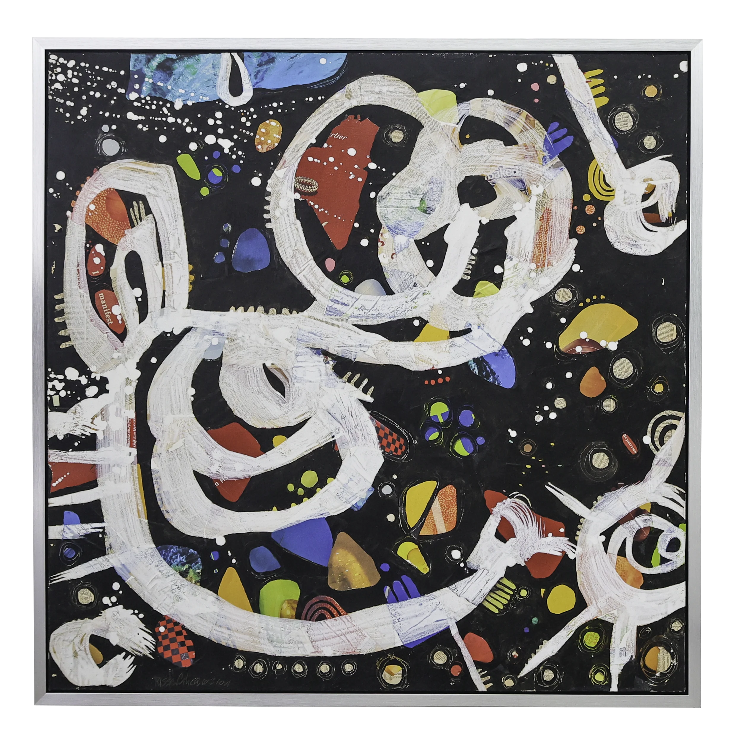 An original artwork used to distinguish unique work from numbered editions