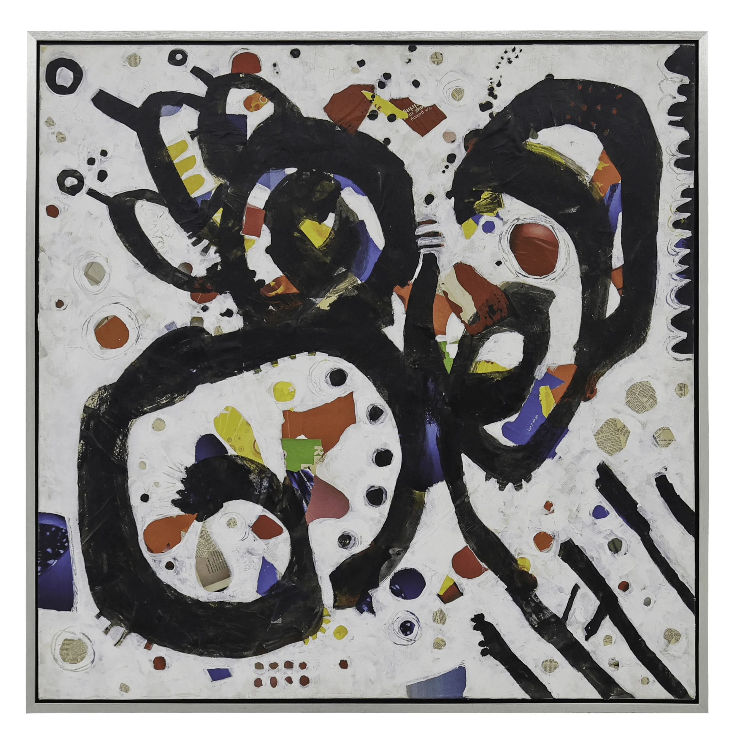 An artwork prepared for a methodical in-person edition walkthrough